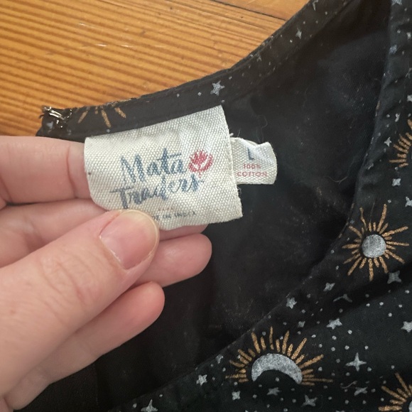 Mata Traders Black Celestial Dress - Picture 3 of 3